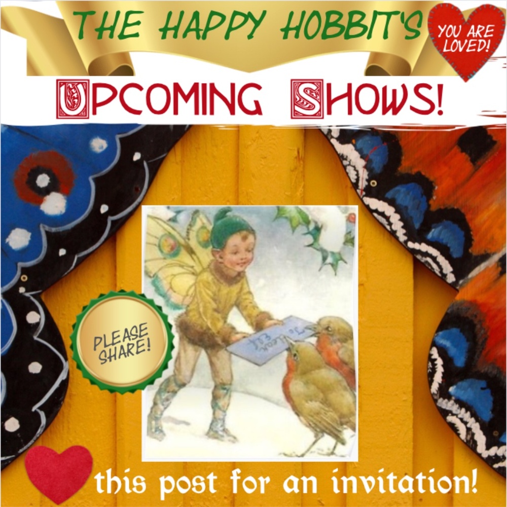 For Invitations to All My Upcoming, Encouraging Shows, Like this Post!
